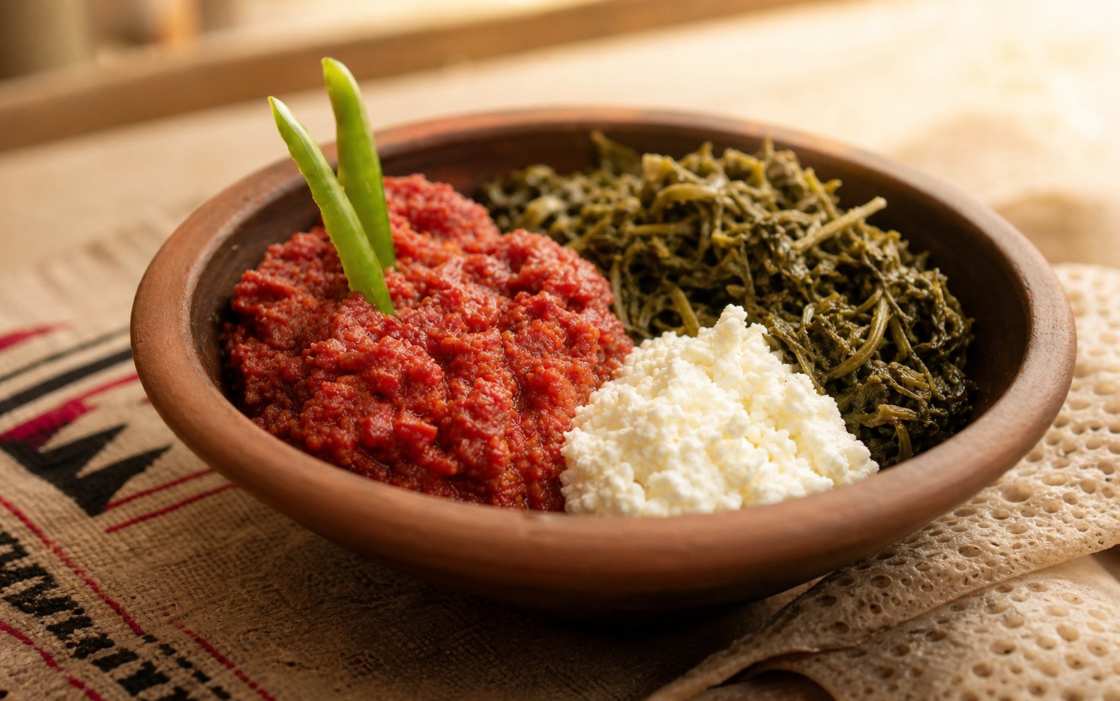 Kitaful — slow-cooked spiced Ethiopian dish in aromatic butter